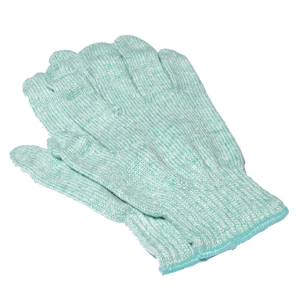 100% Recycled String Knit Green Glove - P4-1200