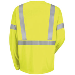 Red Kap Hi-Visibility Long Sleeve T-Shirt - SYK2HV